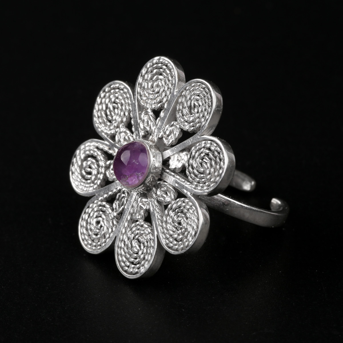 Flower Design Women Ring| Best Florid Ring 