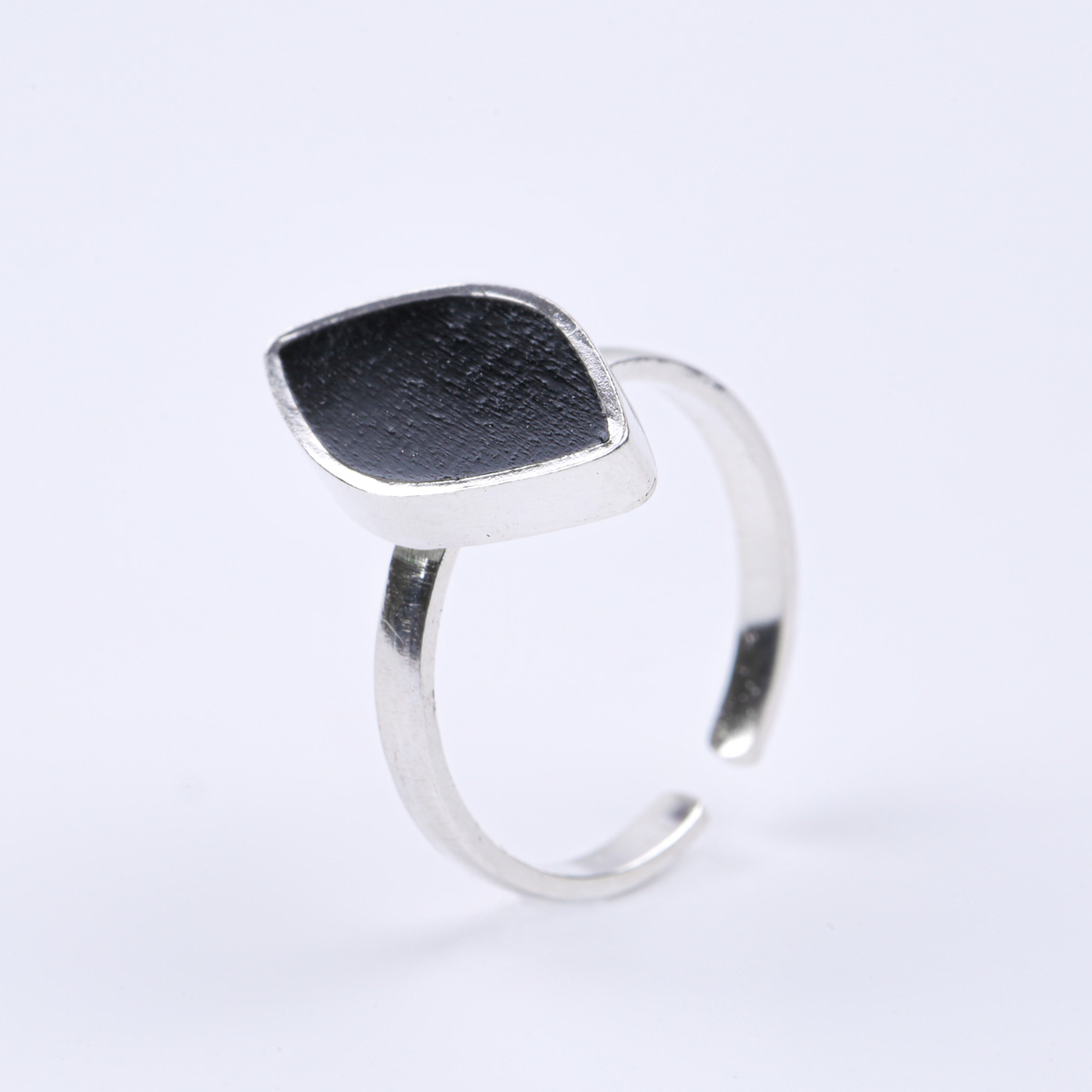 Agate Stone Ring | Marquise Flat Ring