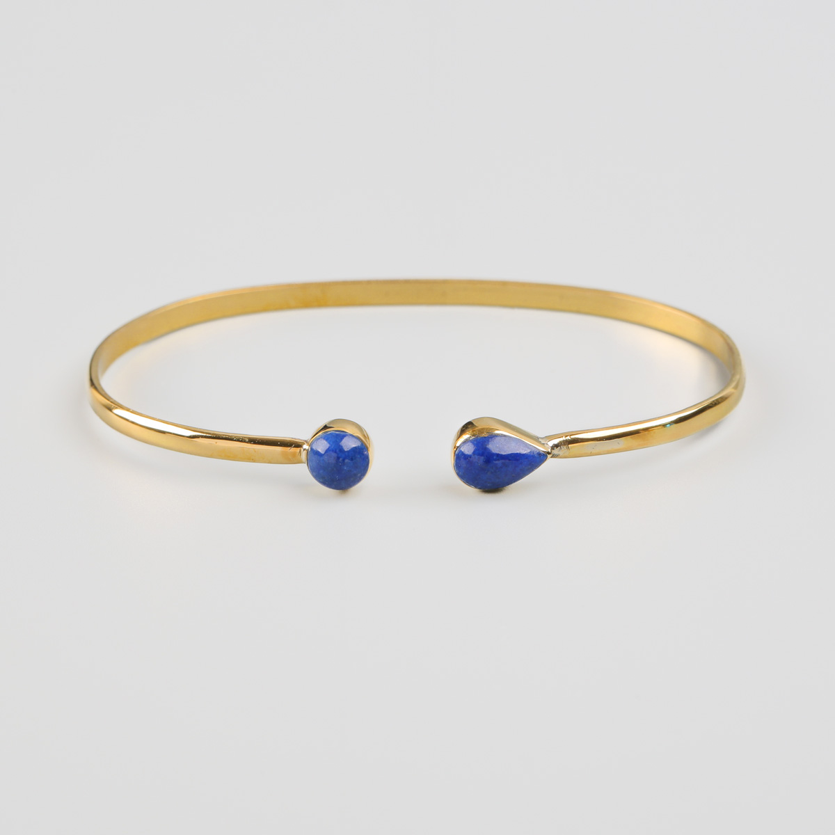 Lapis Gemstone Bracelet | Cuff Bracelet