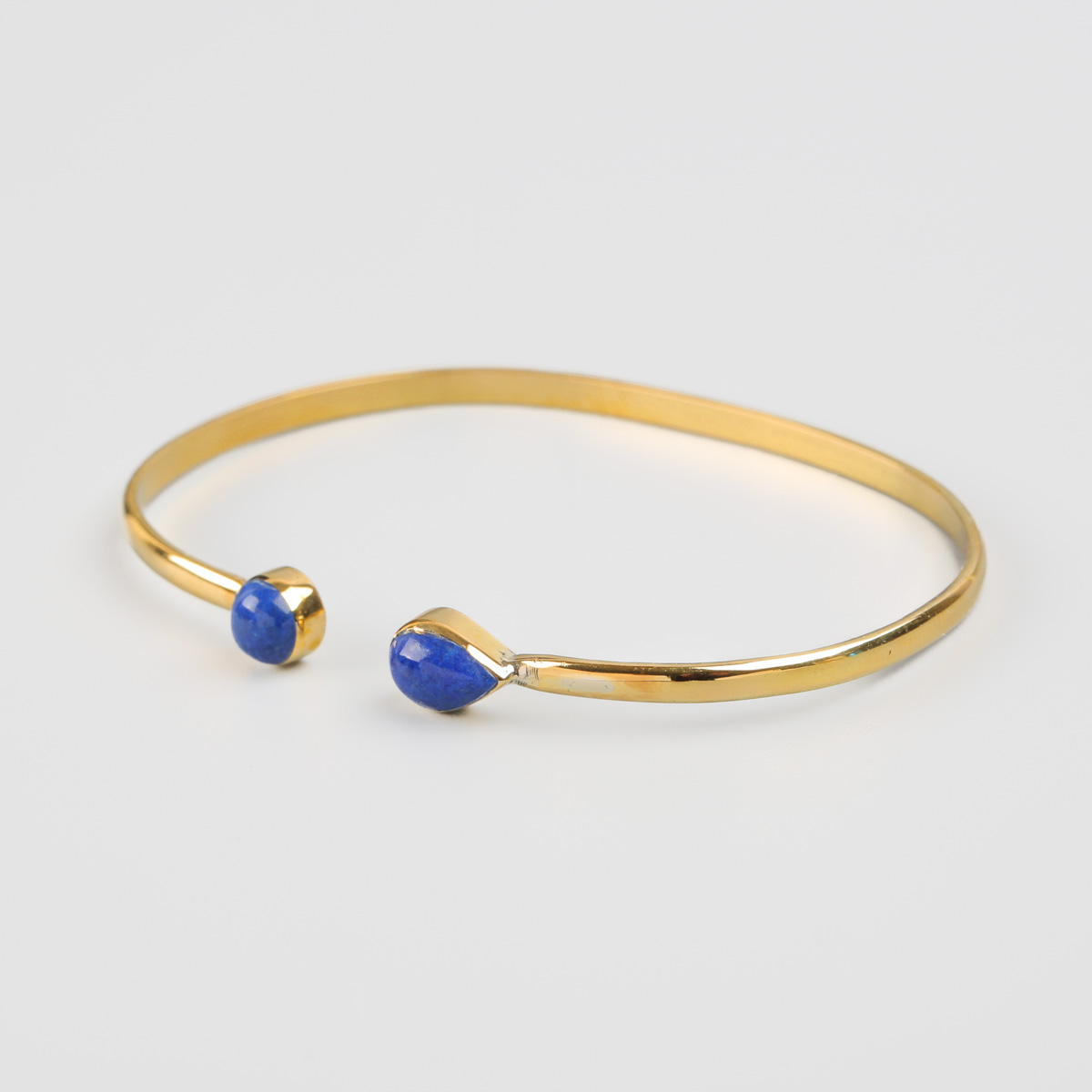 Lapis Gemstone Bracelet | Cuff Bracelet