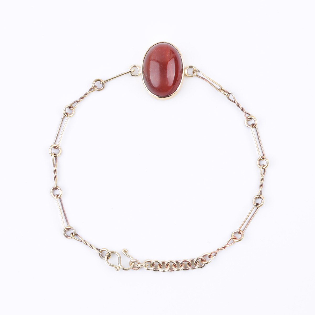 Agate Matching Bracelet and Ring Set