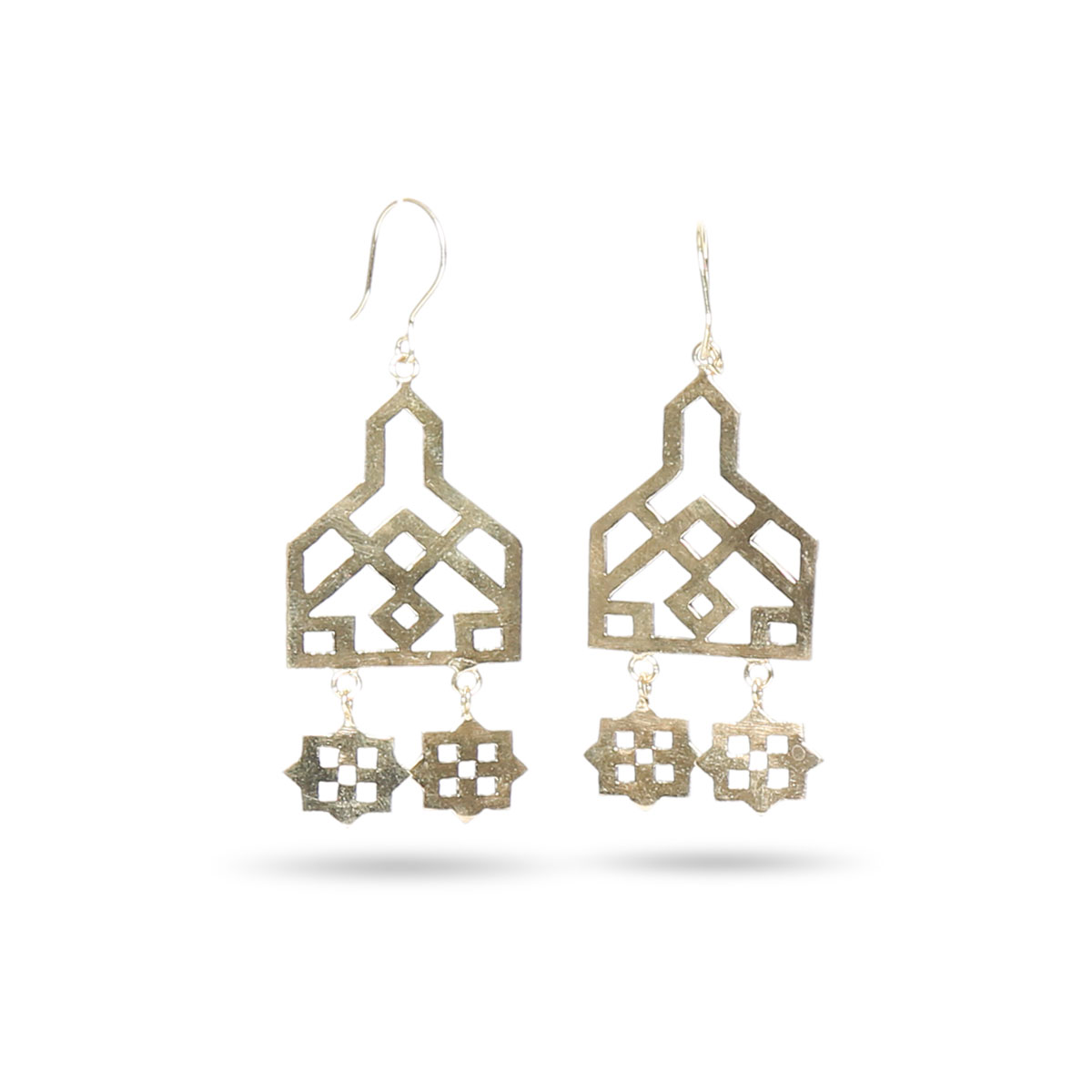 Gold Plated Jewelry Set | Drop Pendant, Earrings & Ring