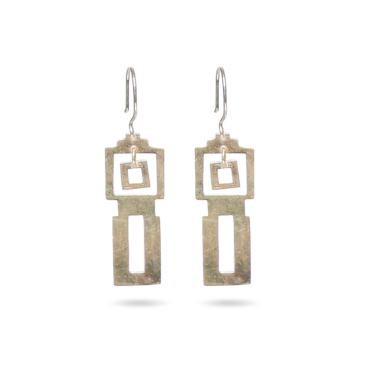 Gold Plated Dangle Earrings | Drop Hook Earrings