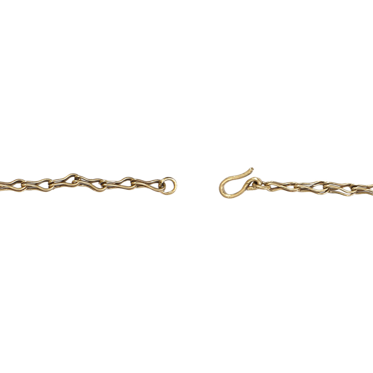 Black Agate Beaded Bracelet | Gold Plated Charm Bracelet