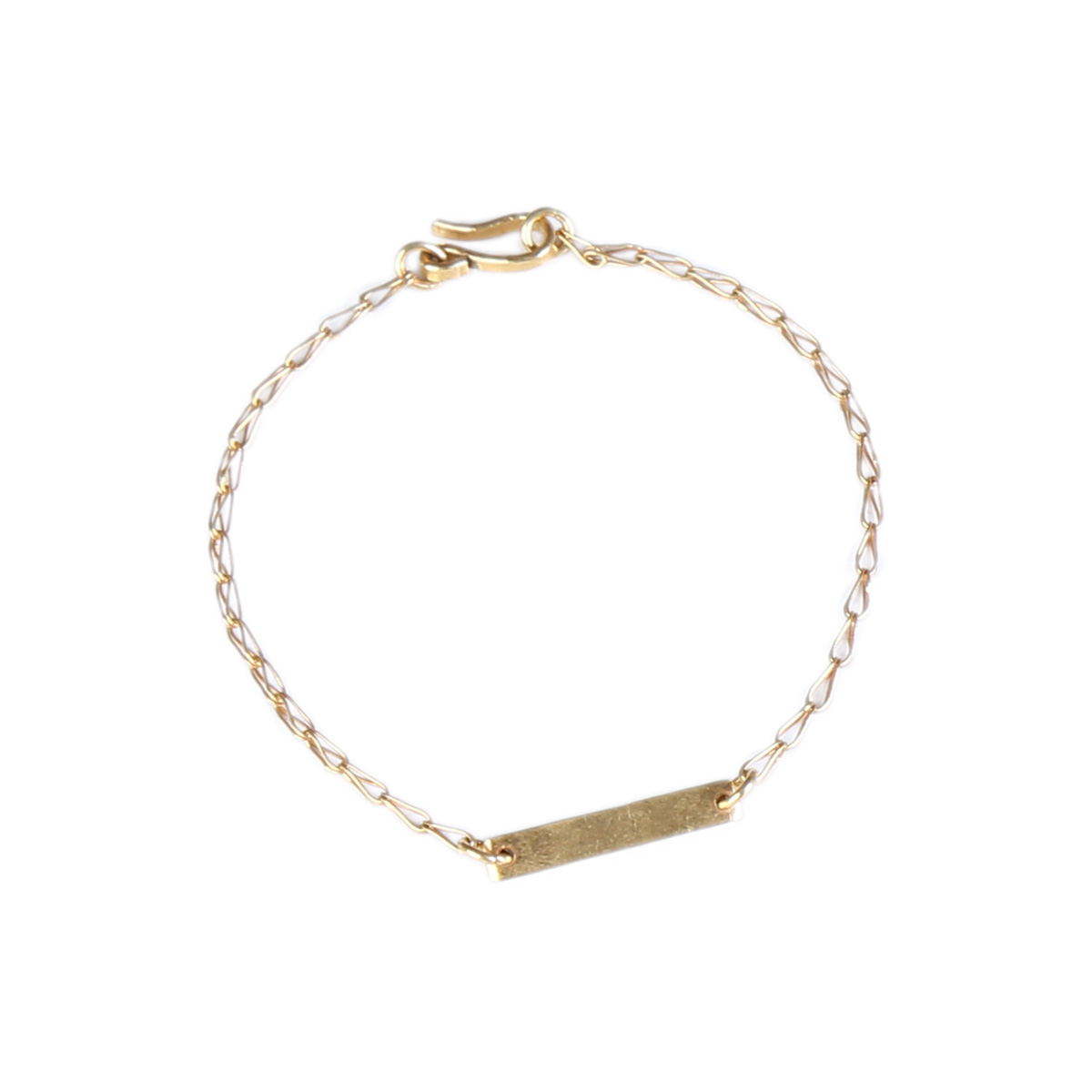 Turkmen Gold Plated Jewelry Set | Brass Choker Necklace & Bar Bracelet