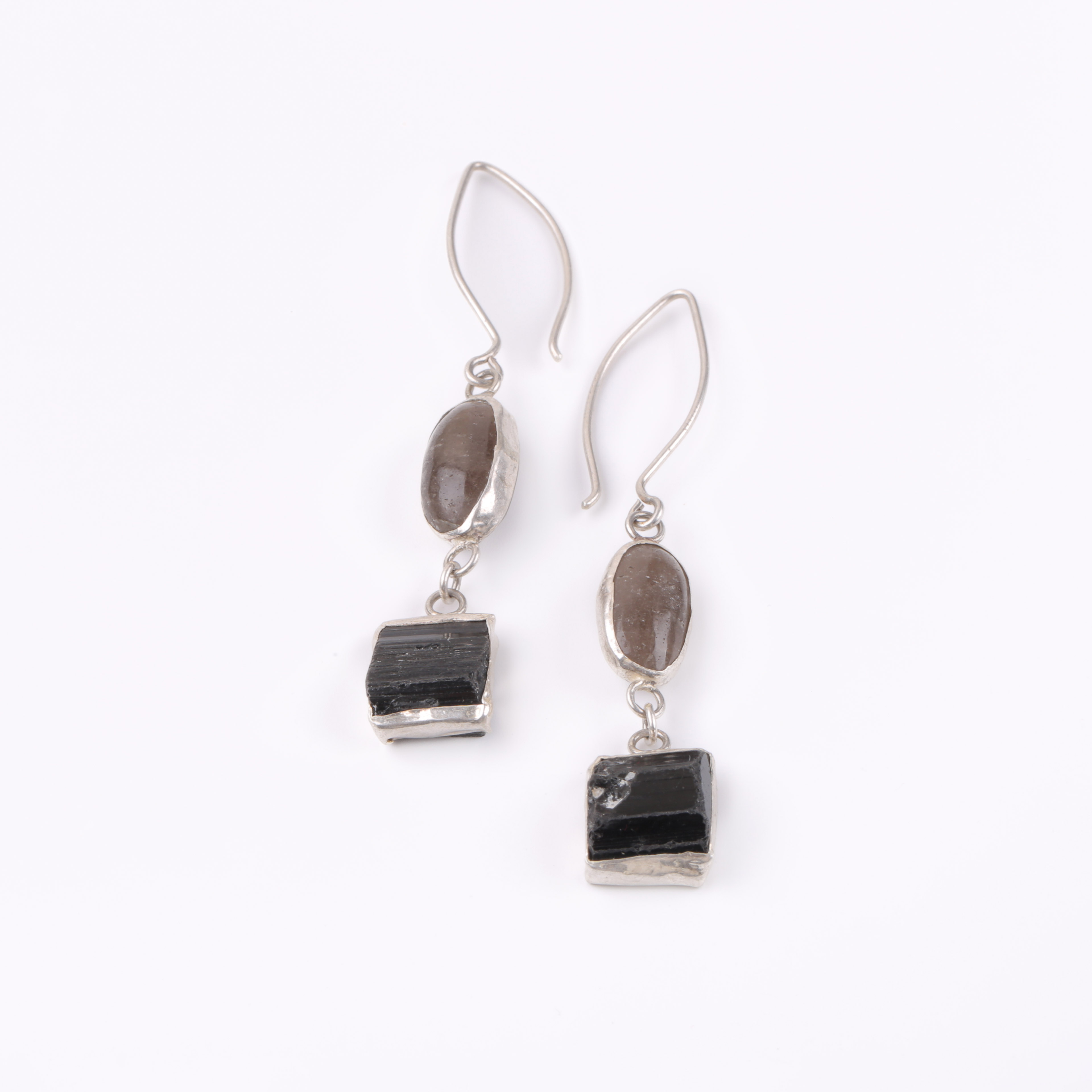 Multi-Stone Dangle Earrings | Hook Earrings