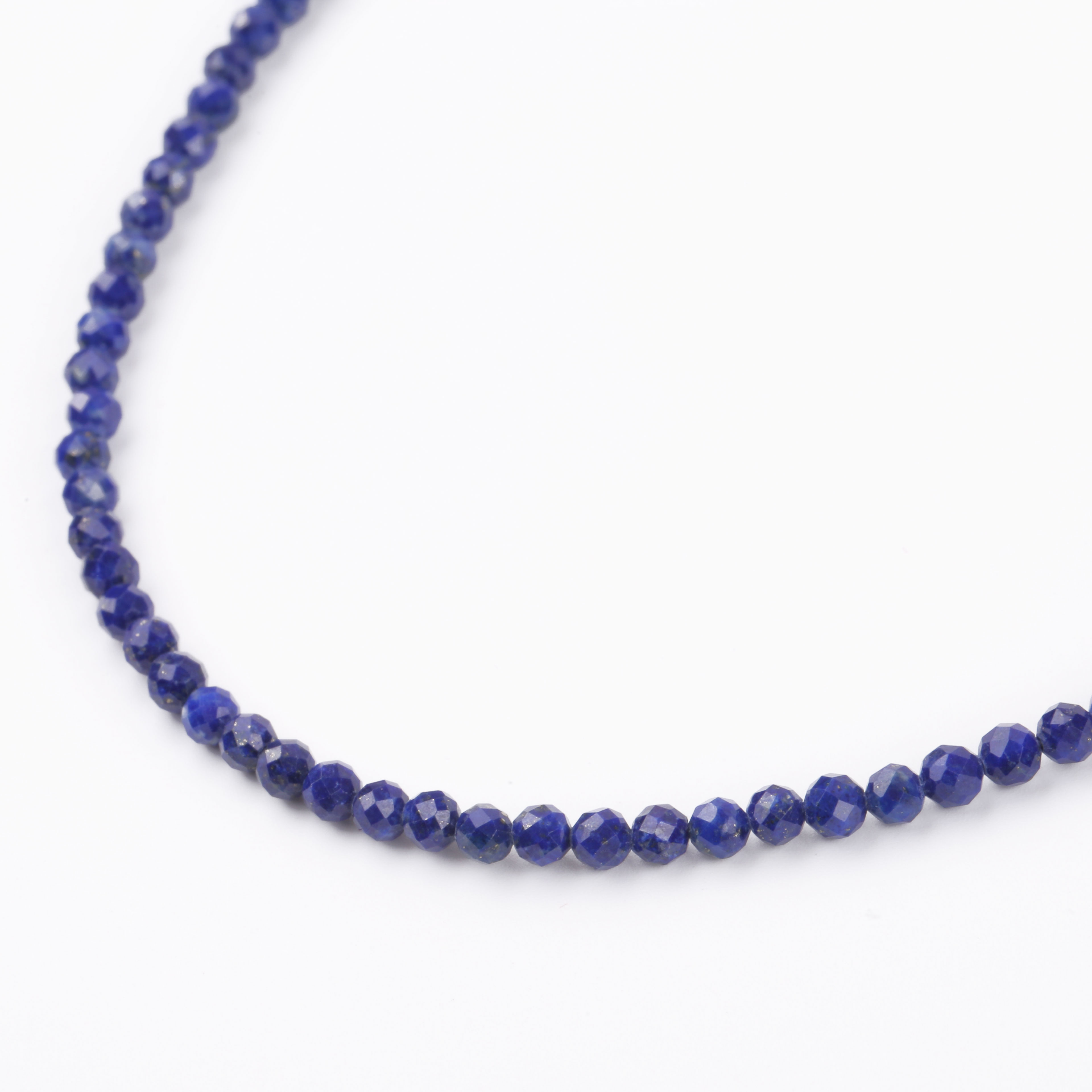 Lapis Graduated Necklace | Beaded Choker Necklace