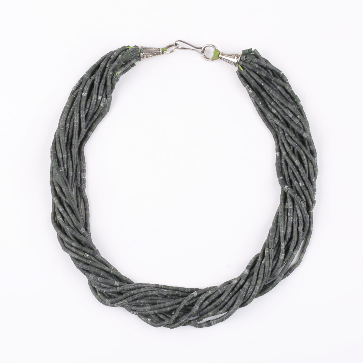 Jade Stone Necklace | Twisted Necklace