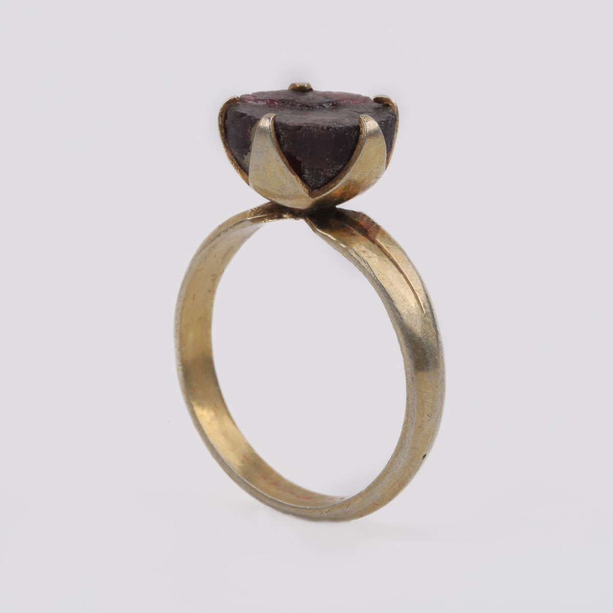 Gold Plated Ring | Straight Round Ring
