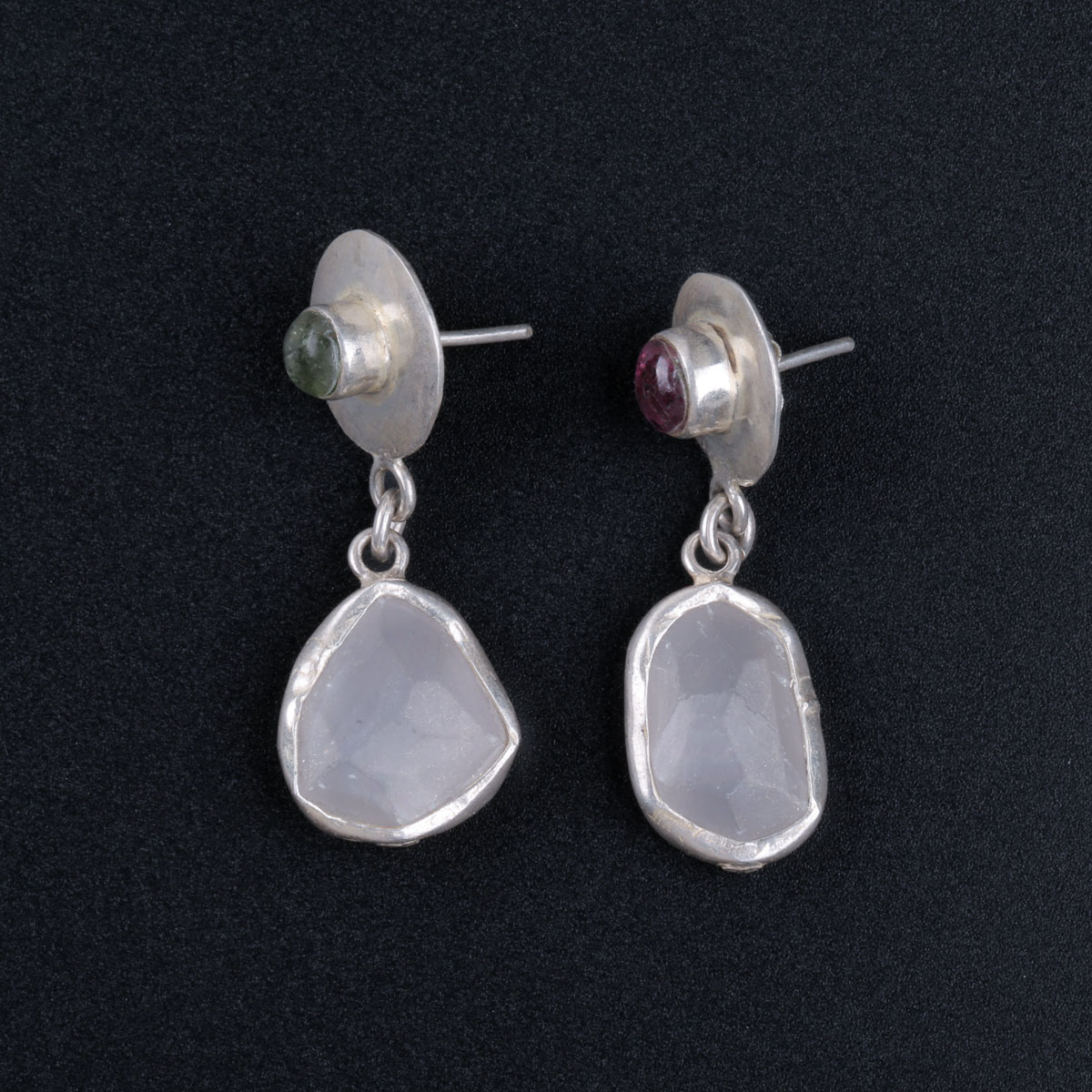 Wire-Hook Drop Earrings