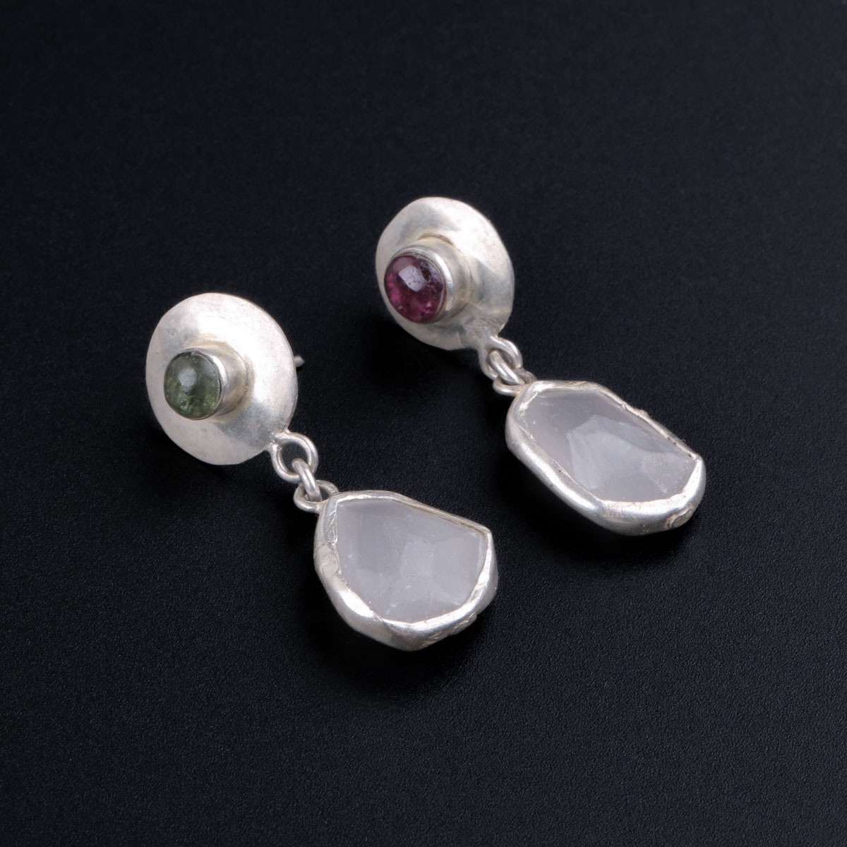 Wire-Hook Drop Earrings