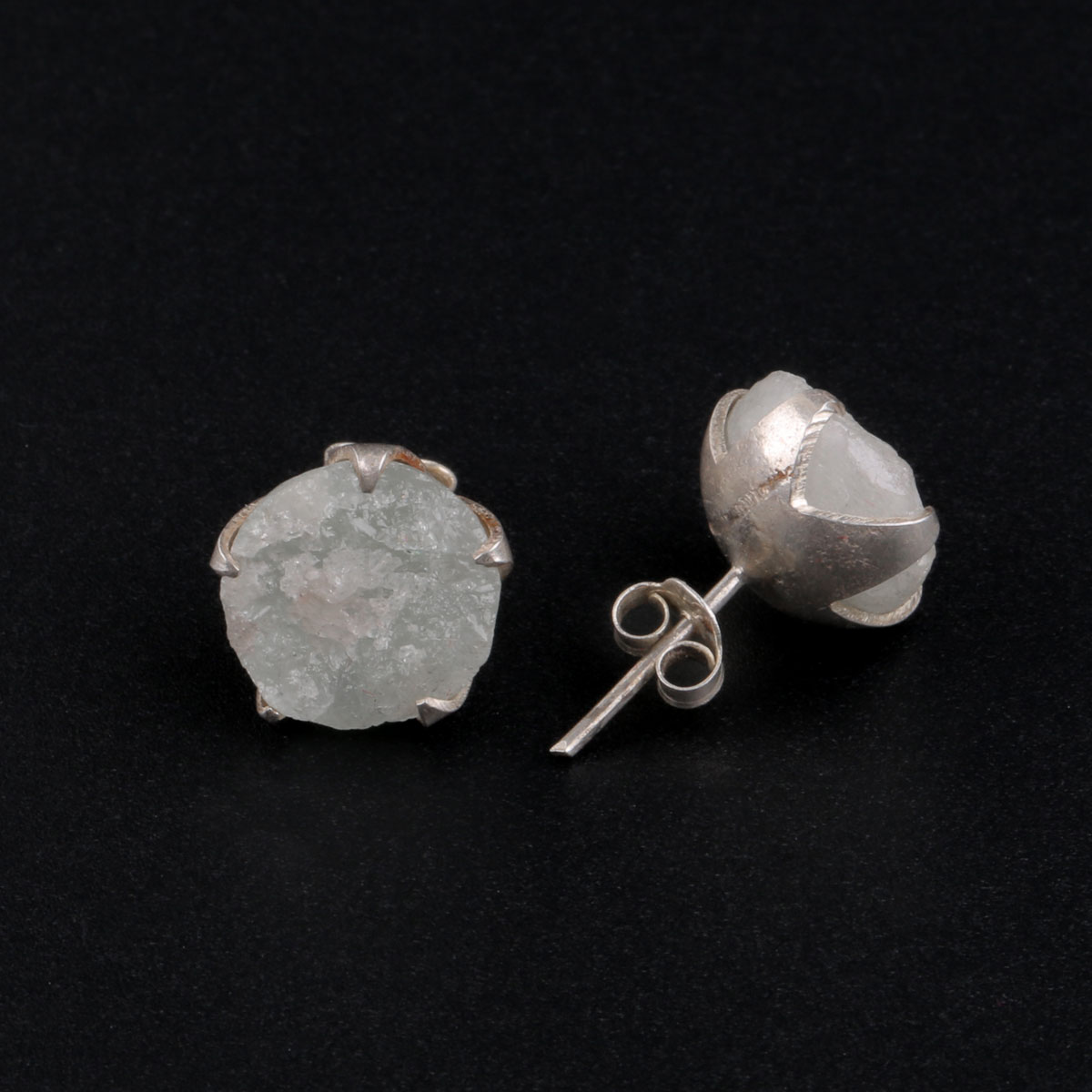 Topaz Earrings | Silver Studs