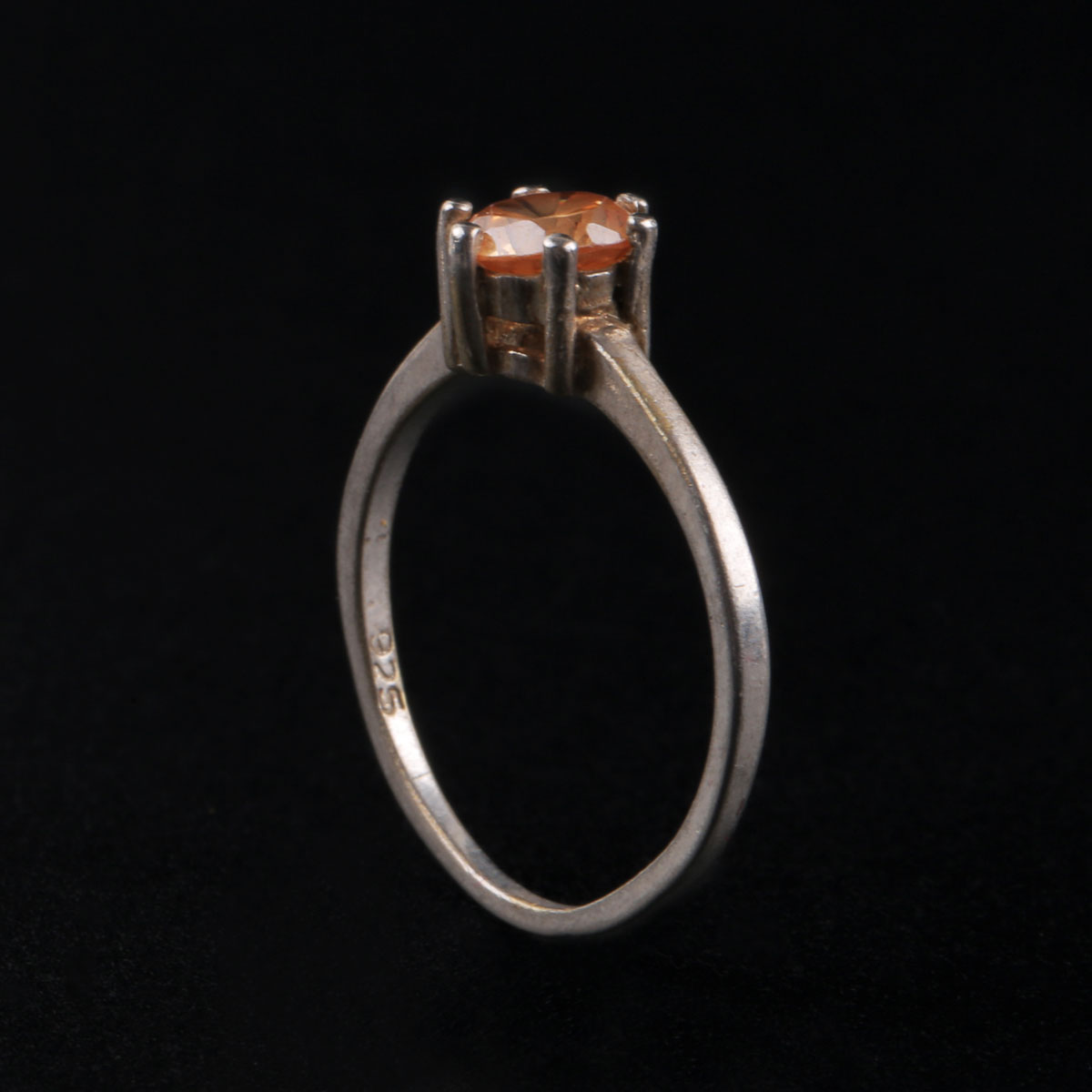 Crystal Silver Ring | Vintage Ring