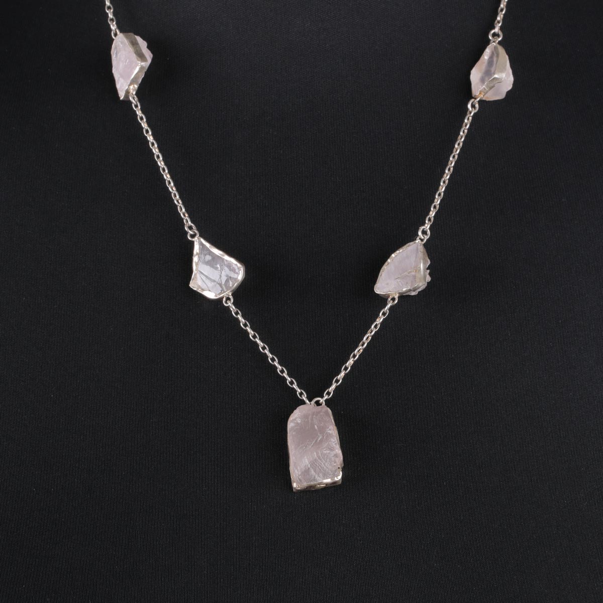 Quartz Necklace | Station Locket  