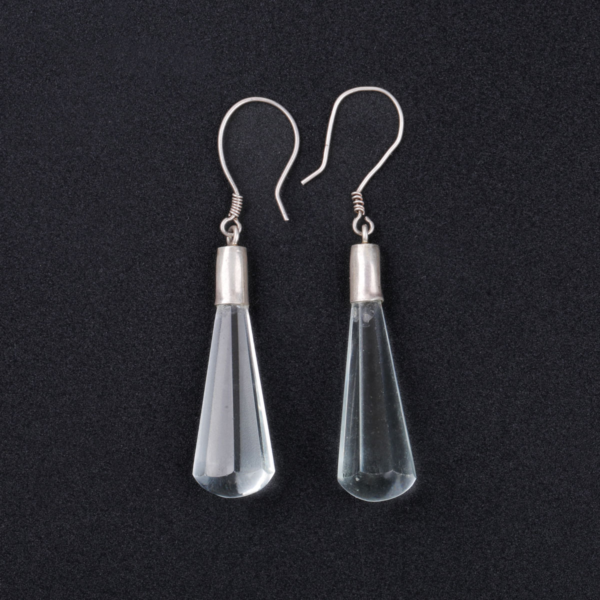 Crystal Hook Earrings | Teardrop Dangle Earrings