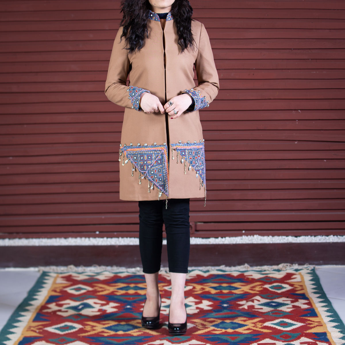Afghan handmade Coat women