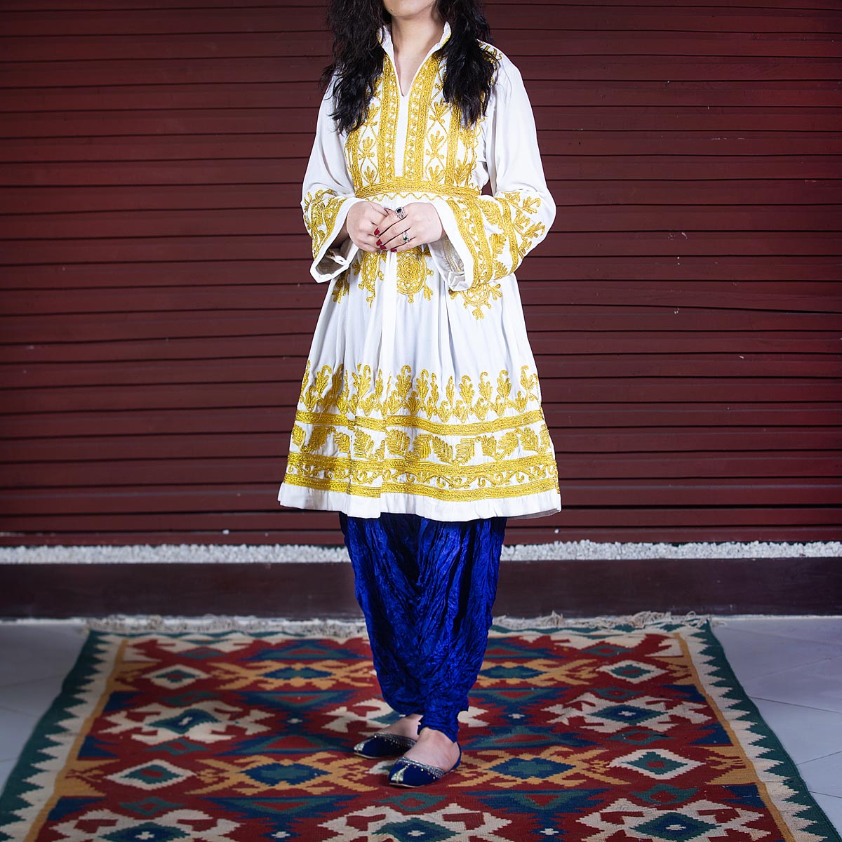 Afghan Short Dress Chermadozi