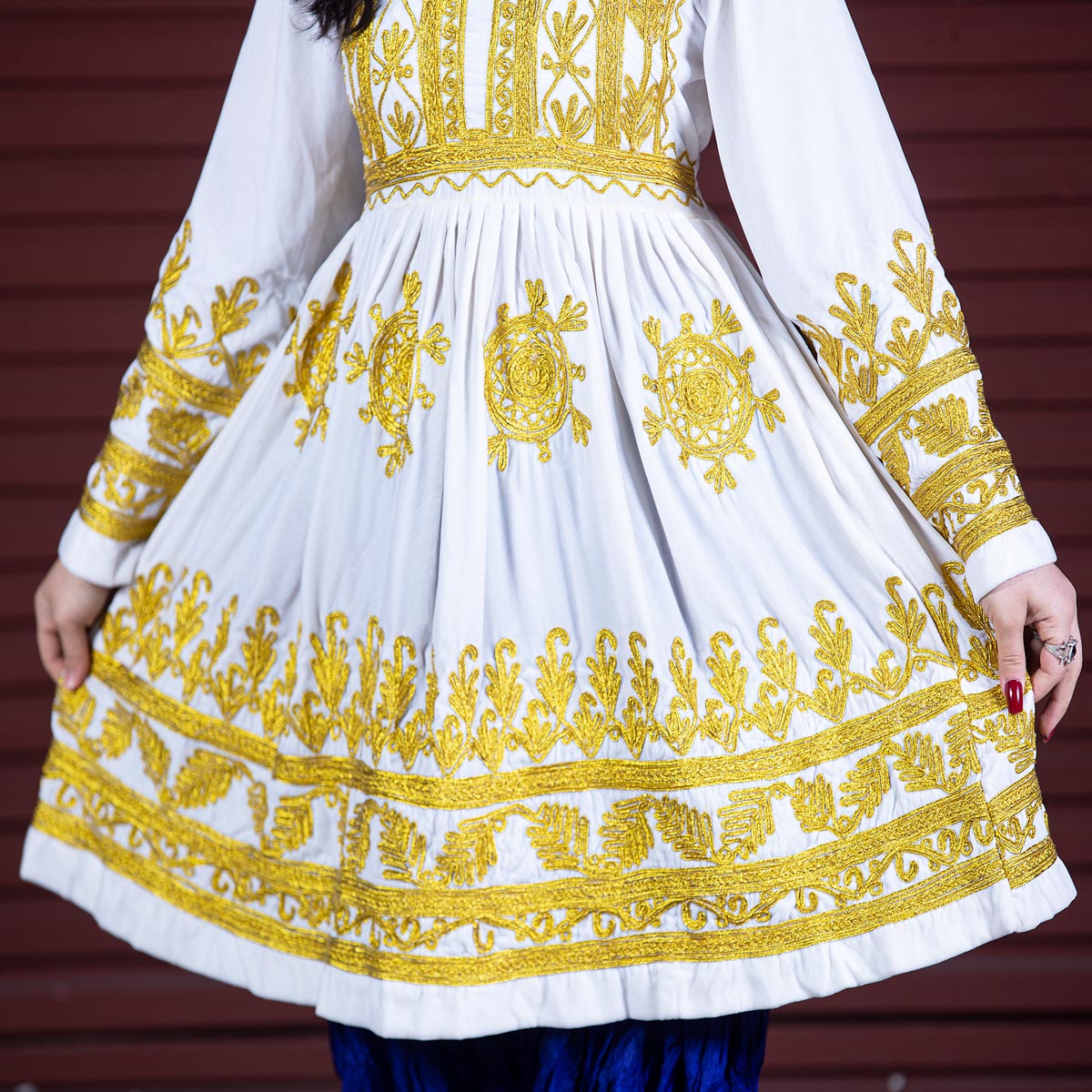 Afghan Short Dress Chermadozi