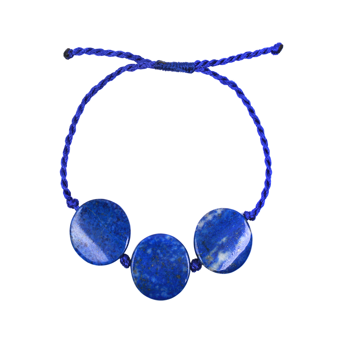Lapis Lazuli Stone Jewelry Set | Sterling Silver Necklace, Earrings & Bracelet
