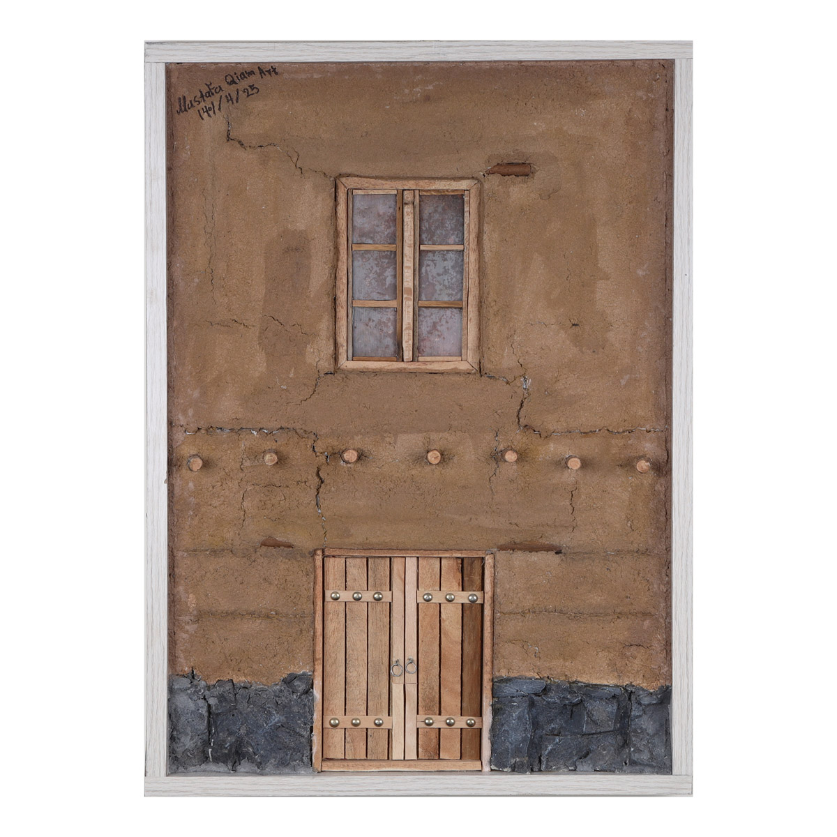 3D Artwork of Ancient Afghan House | Village House Artwork