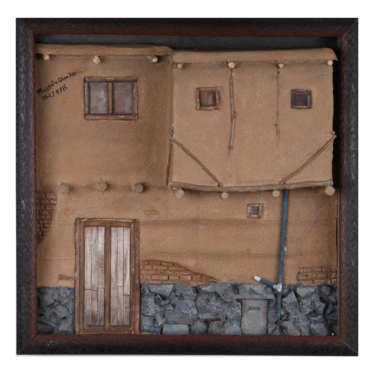 Exterior Look of Rural House Artwork | 3D Artwork