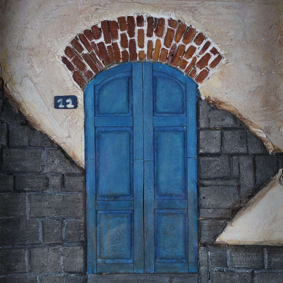 Old Wooden Door Artwork | Ancient Door 3D Artwork