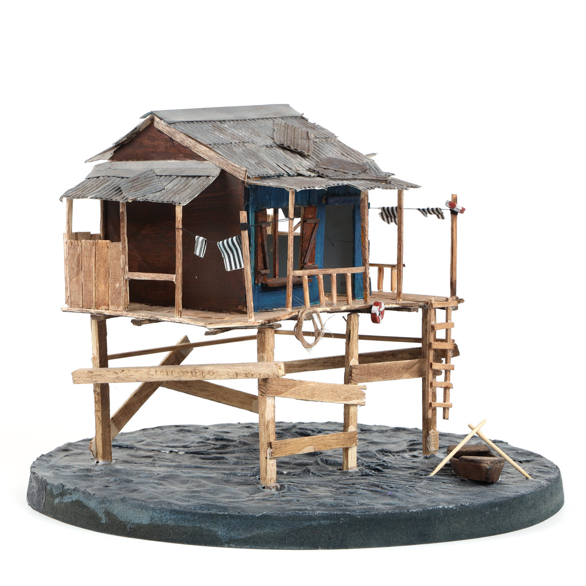 River Cottage Artwork | 3D Sea House Artwork