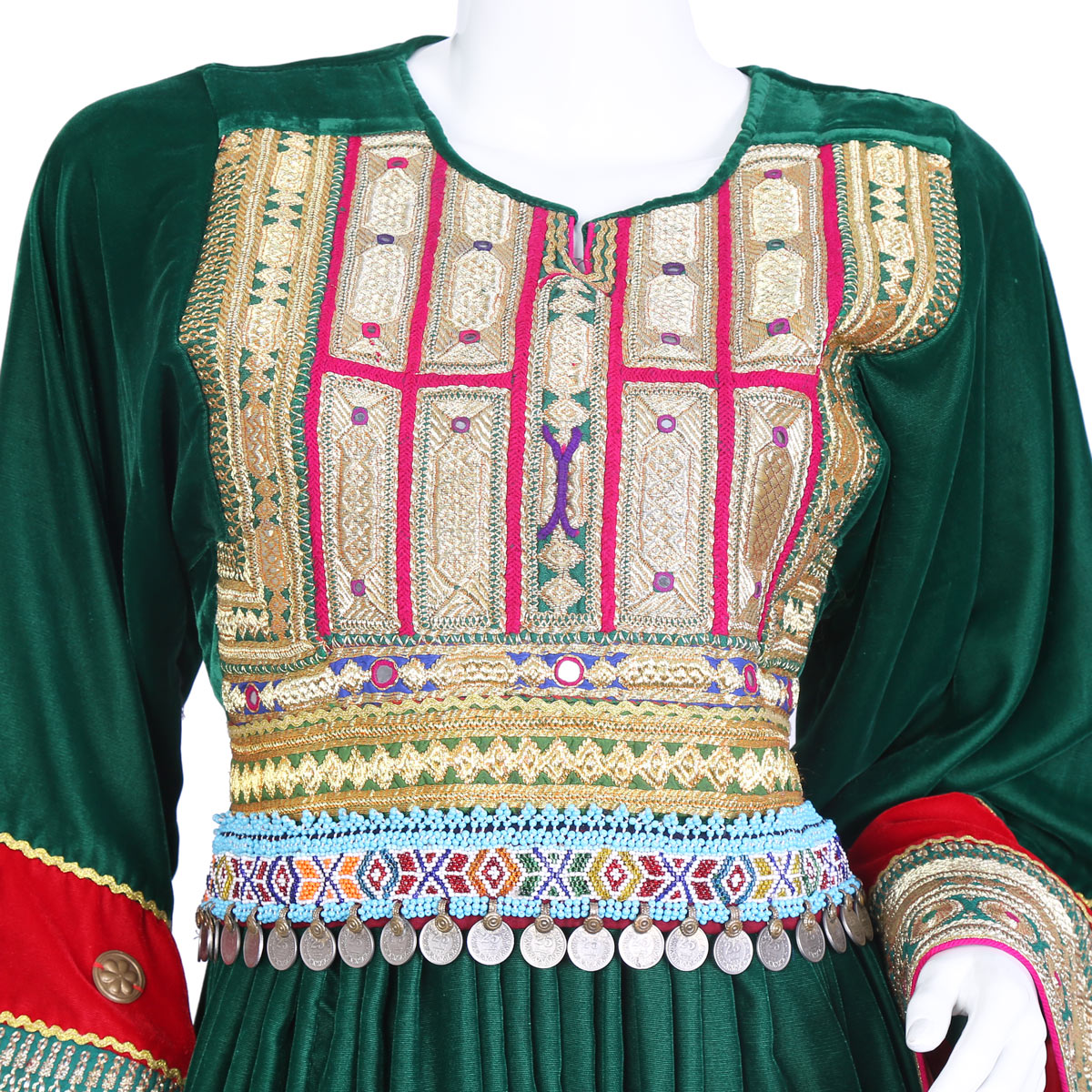 Afghan Short Dress