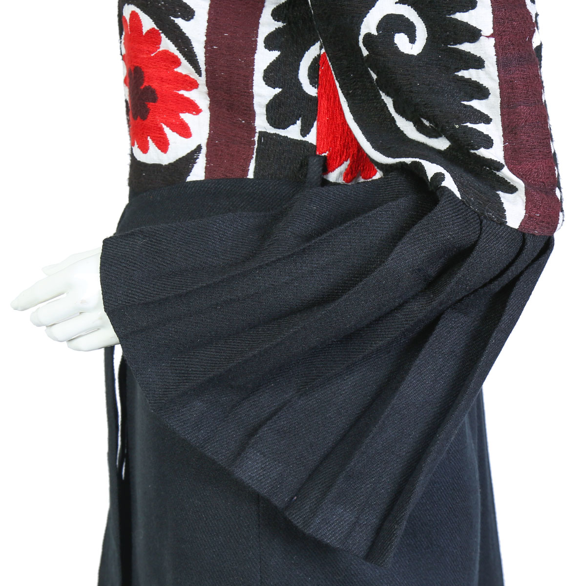 Afghan Colorfuly-Embroidered Long Dress