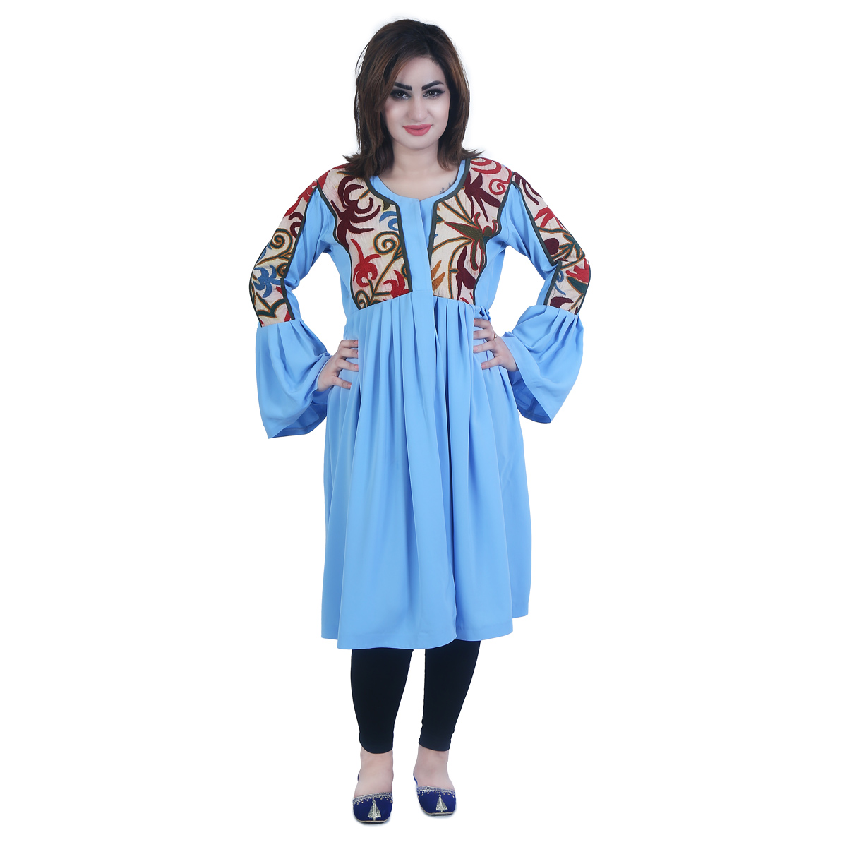 Afghan Short Dress