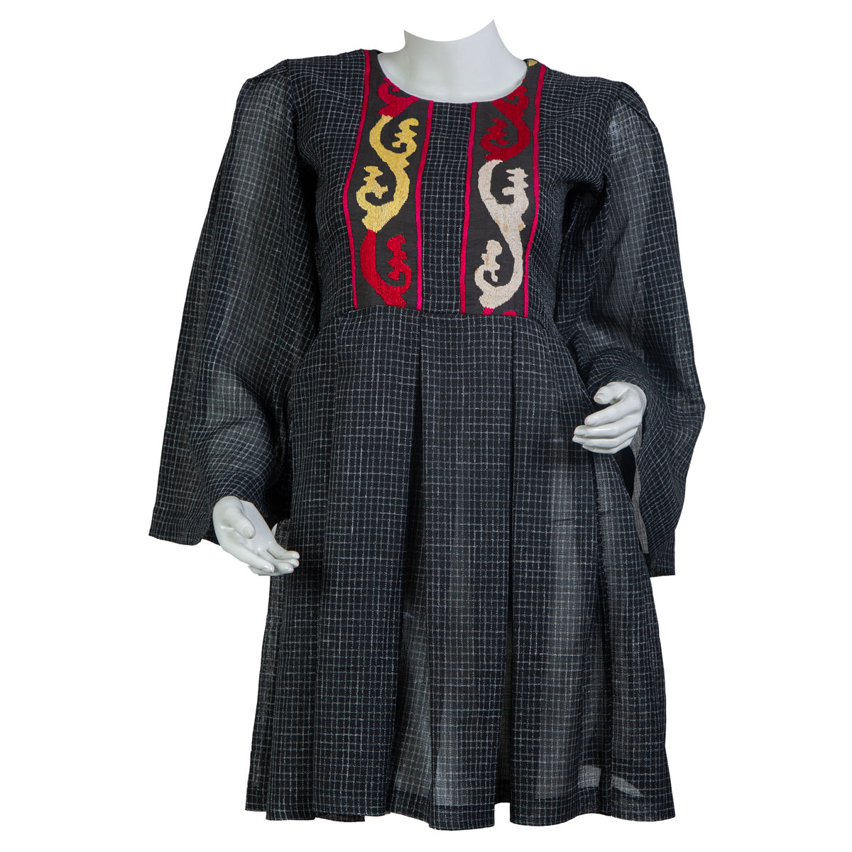 Casual Women Outwear | Hand-Stitched Shirt With Bell Sleeves