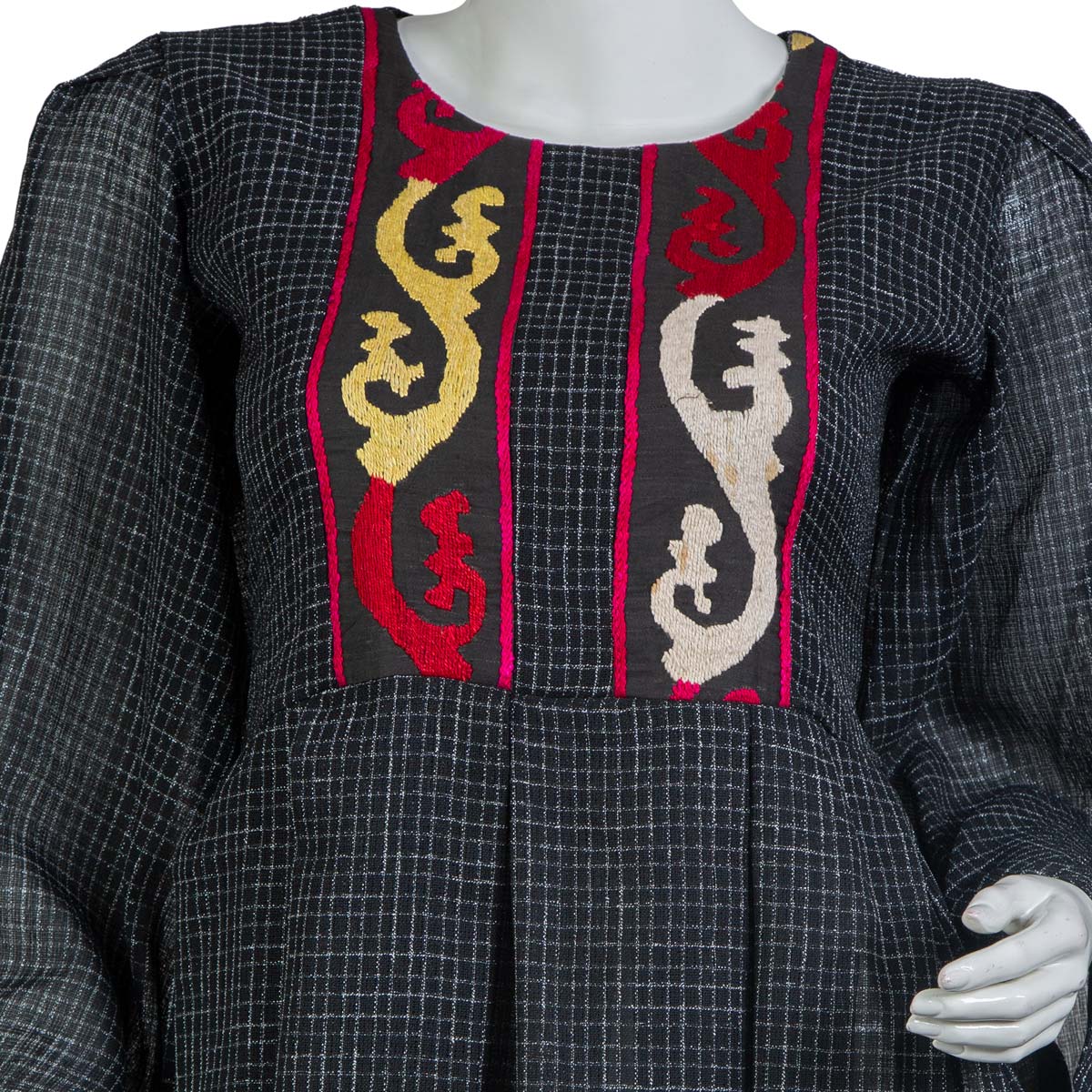 Casual Women Outwear | Hand-Stitched Shirt With Bell Sleeves
