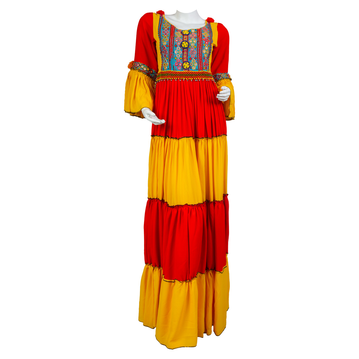 Beautiful Women Party Long Clothes| Afghan Handmade Dress