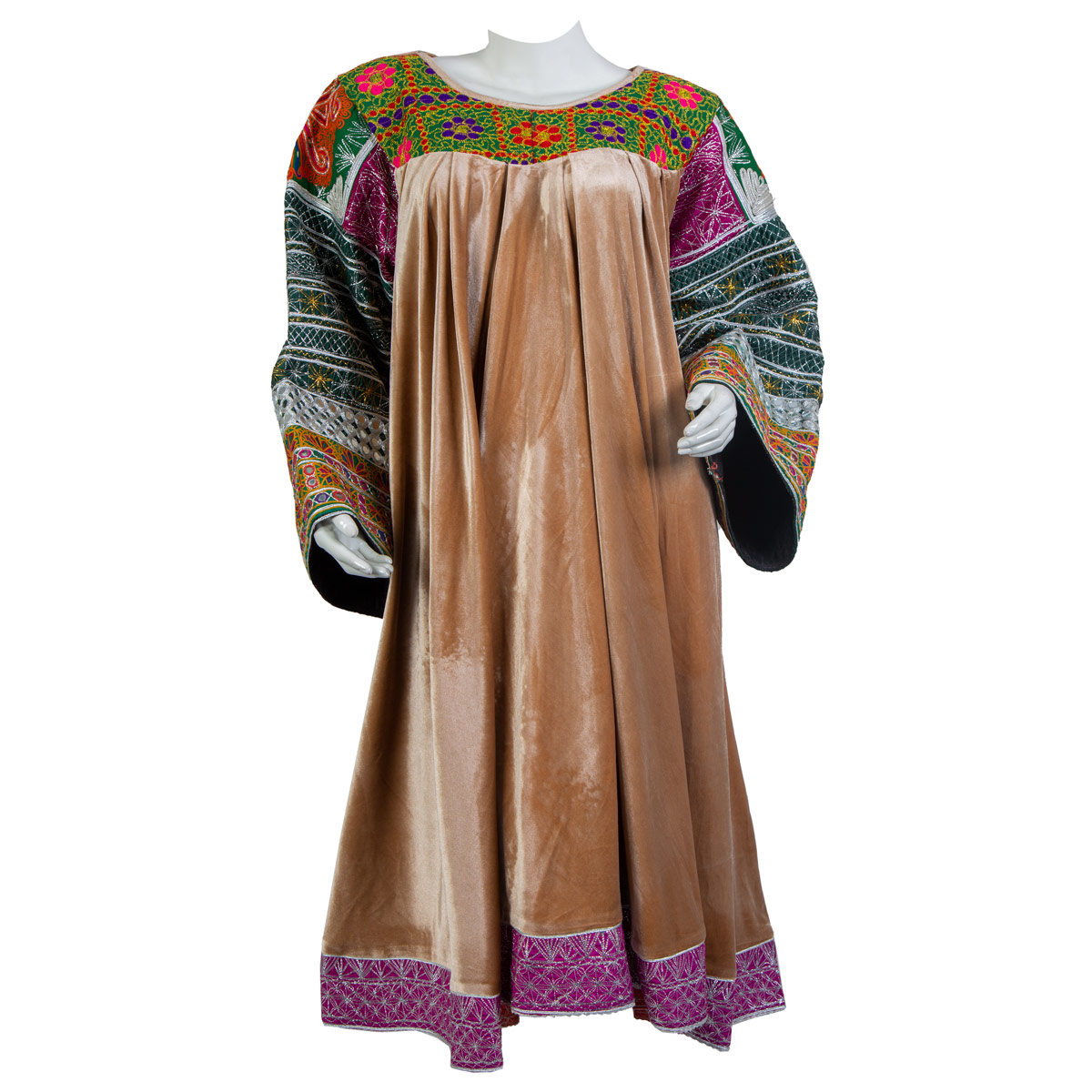 Afghan New Kochi Design Long Dress | Handmade Party Clothes