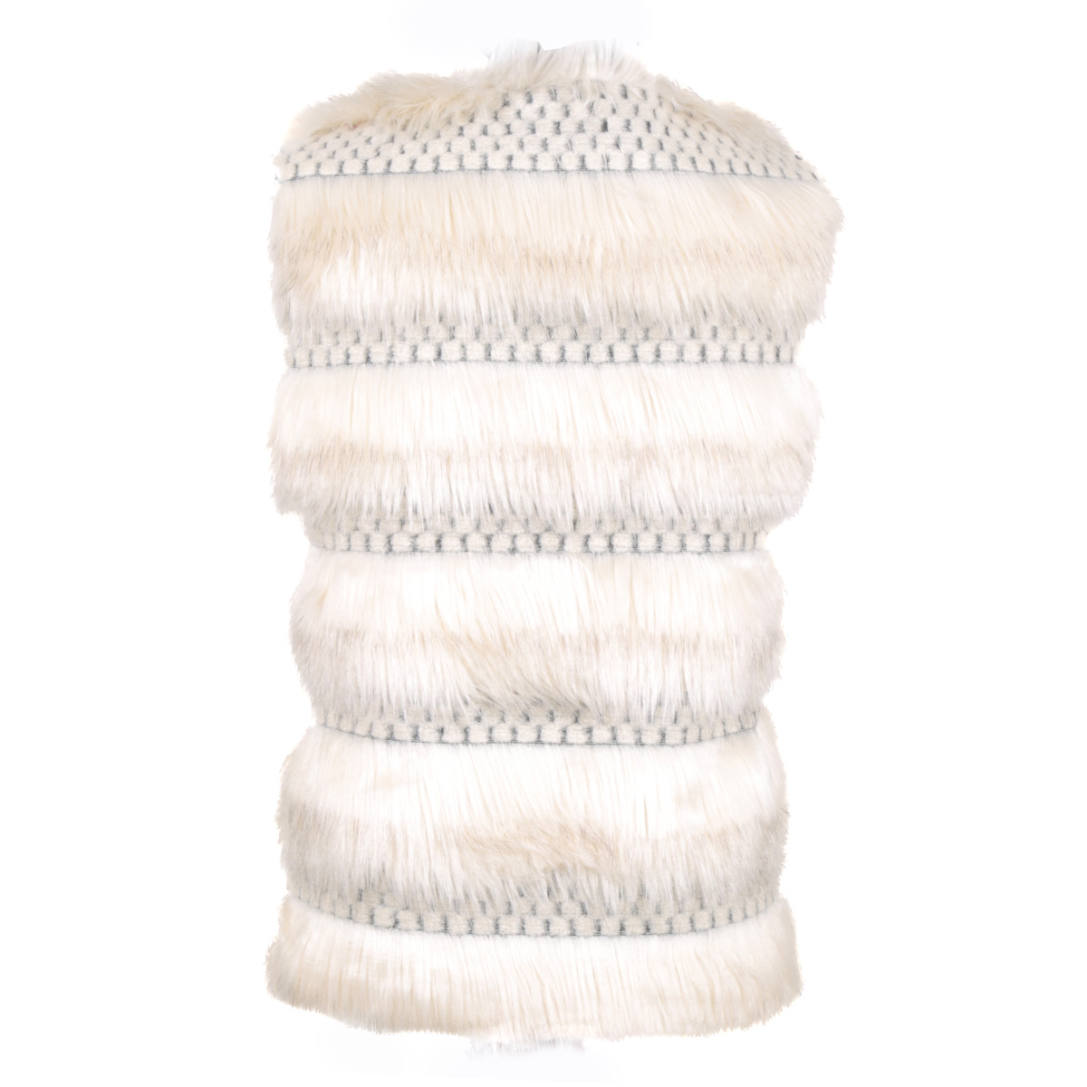 Faux-Fur Handmade Sleeveless Jacket | Waistcoat