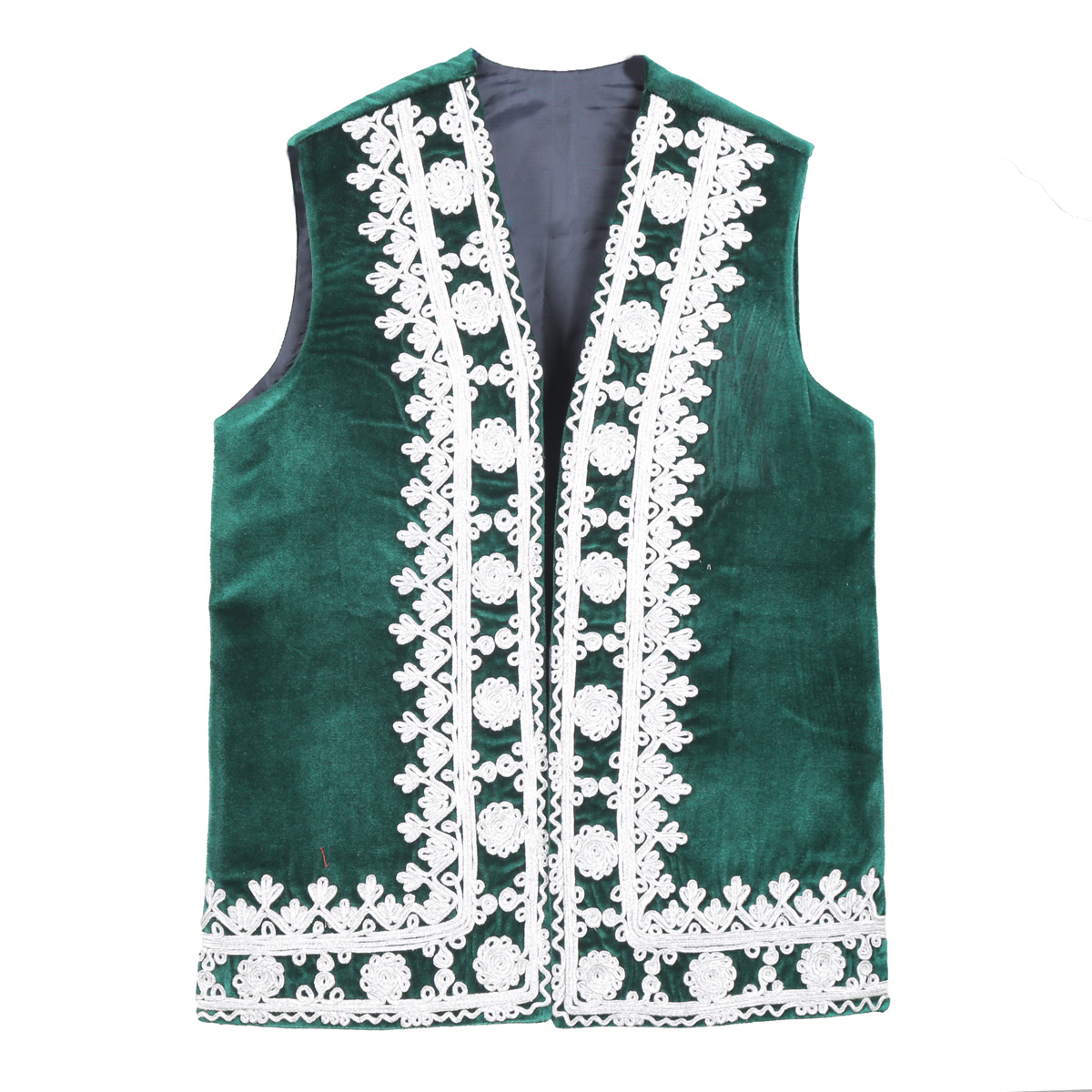 Green Embroidered Waistcoat