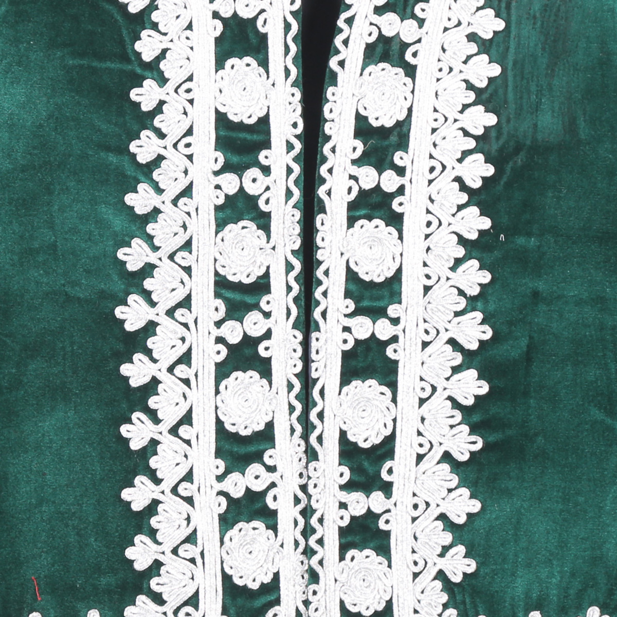 Green Embroidered Waistcoat