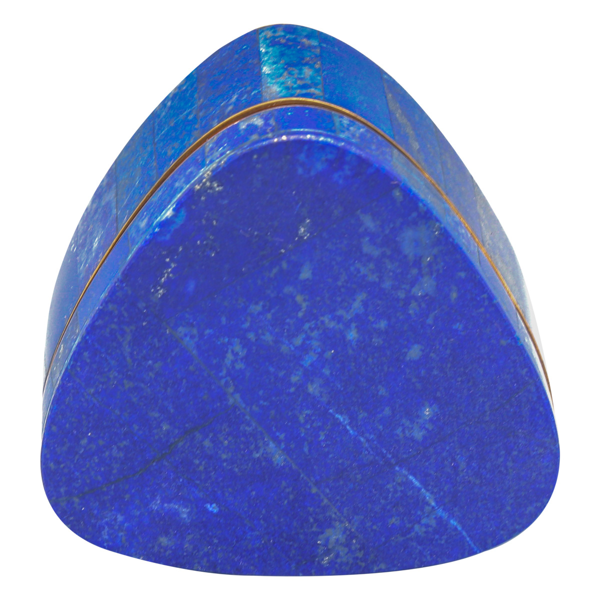 Triangular Lapis Jewel Box