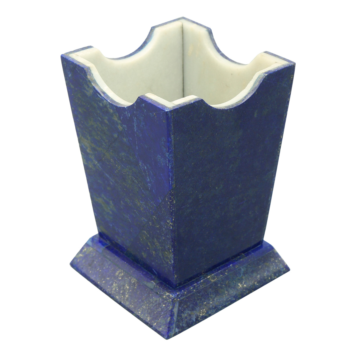 Blue Lapis Pen Holder Lapis Stone
