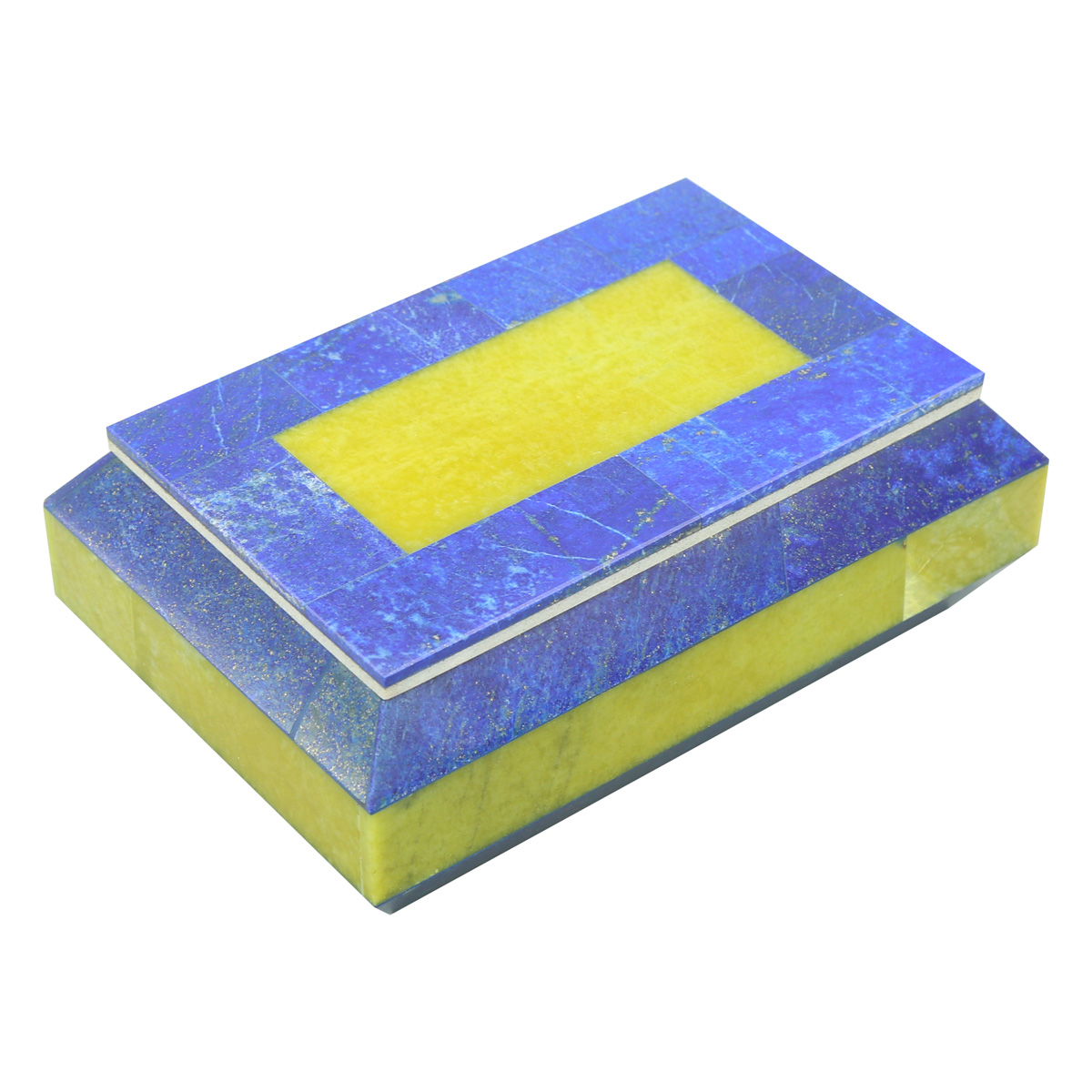 Lapis Stone Jewelry Box