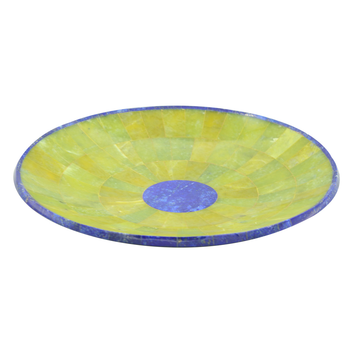Handmade Marble Fruit Plate | Fine Lapis Stone Plate