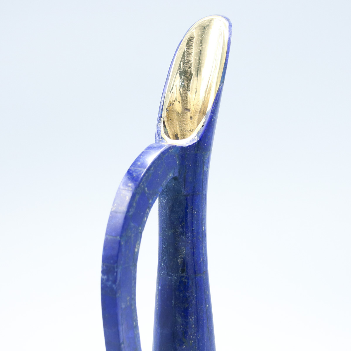 Soraye Design Vase | Handmade Lapis Vase With Handle