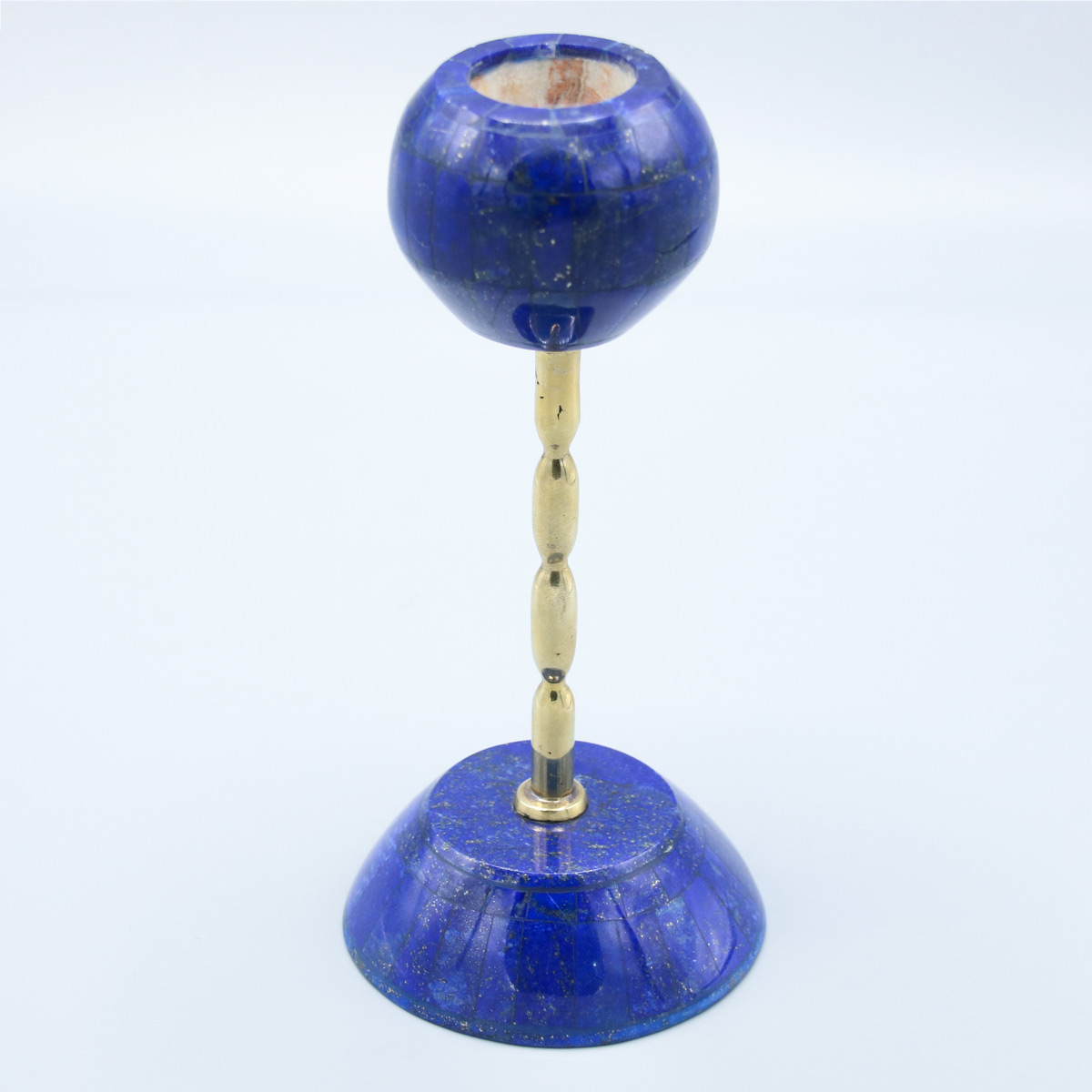 Lapis Lazuli Candle Holder | Solo Handmade Candle Stand
