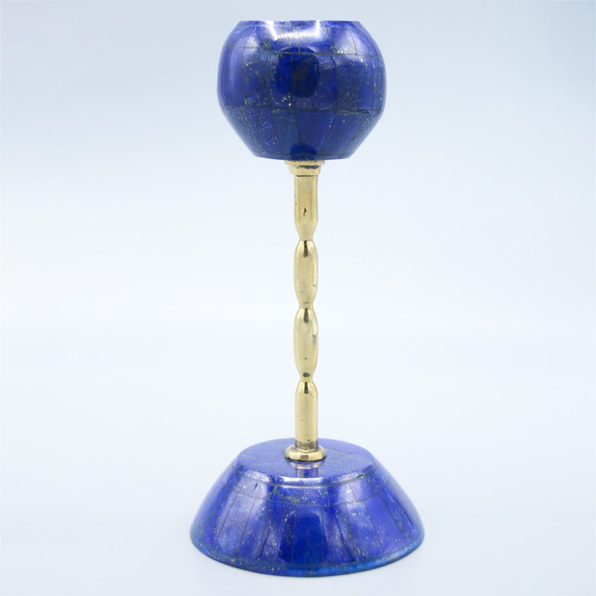 Lapis Lazuli Candle Holder | Solo Handmade Candle Stand