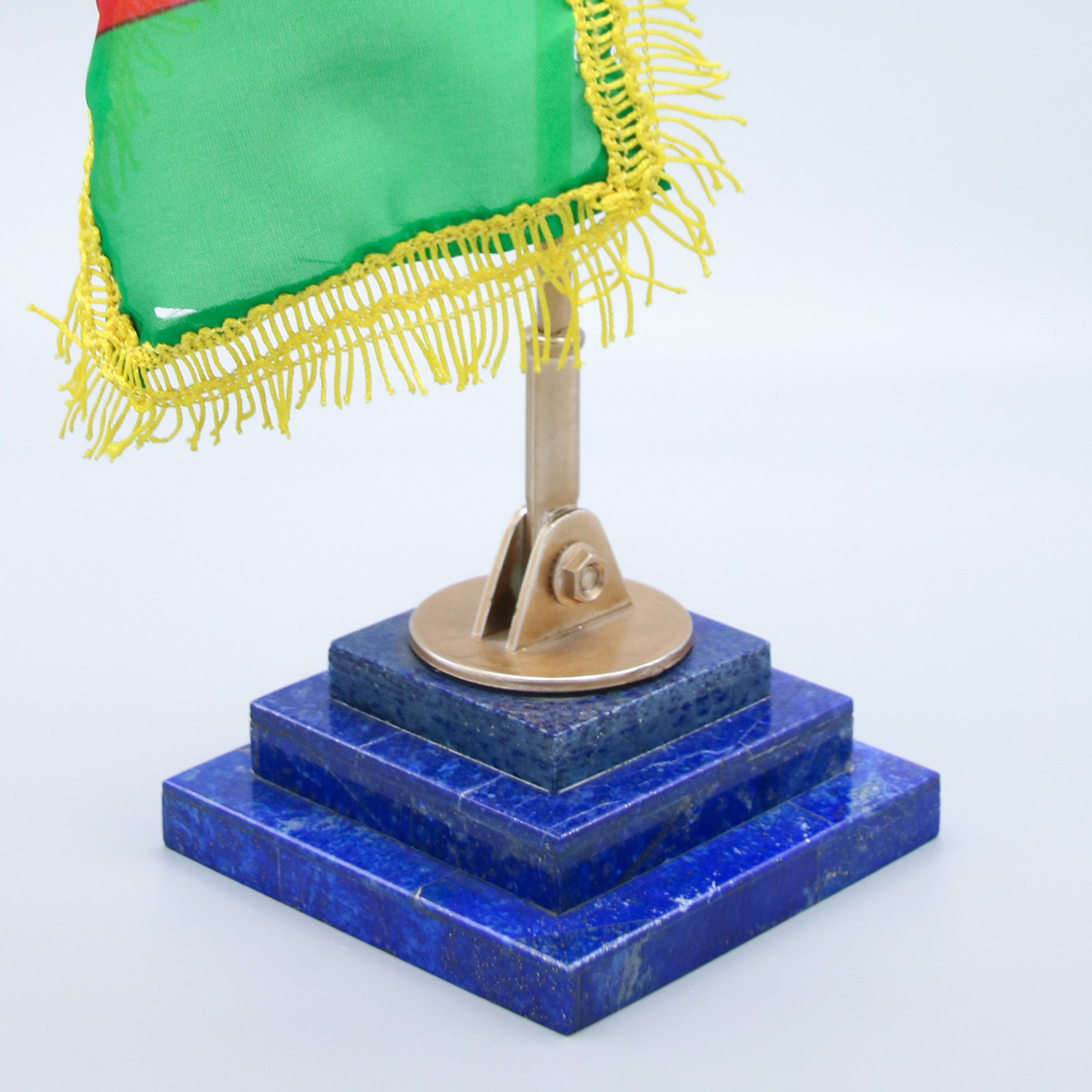 Afghanistan Flag With Lapis Flag Stand