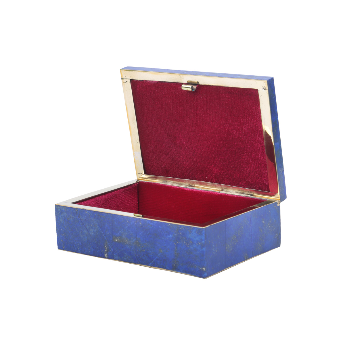 Lapis Lazuli Jewelry Box | Rectangle Mini Jewel Box