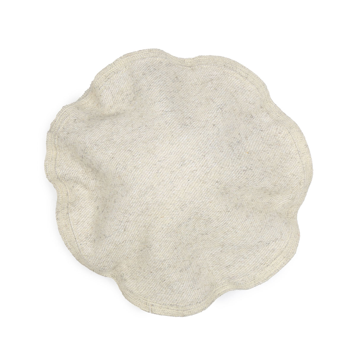 White Nuristani Pakol | Woolen Handmade Hat