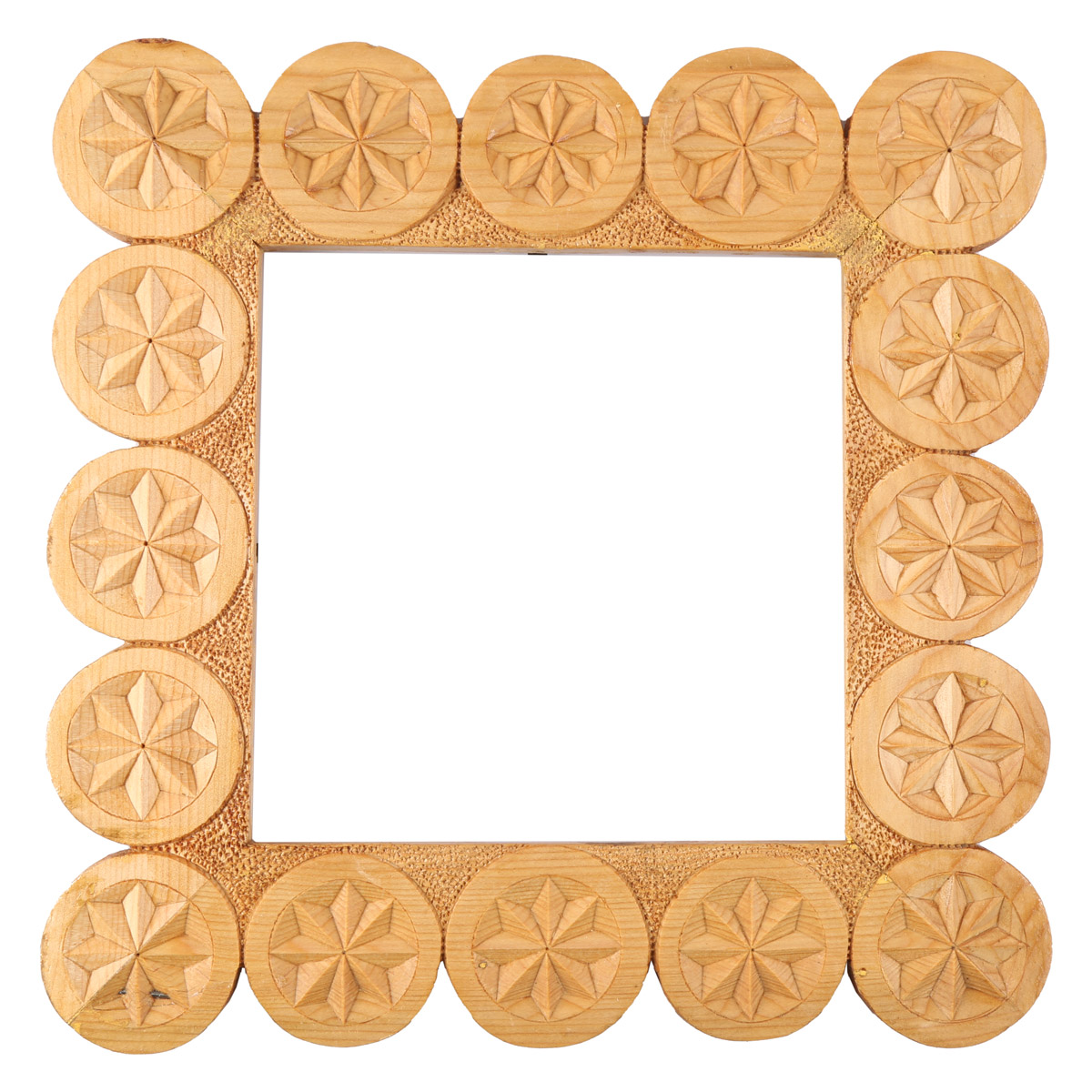 Archa Wood Square Photo Frame | Engraved Picture Frame