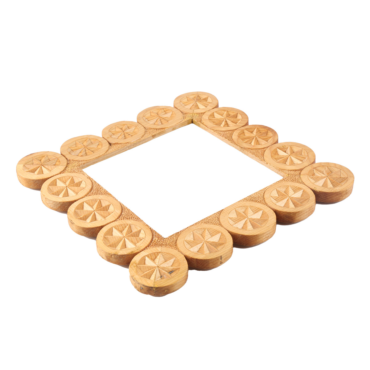 Archa Wood Square Photo Frame | Engraved Picture Frame