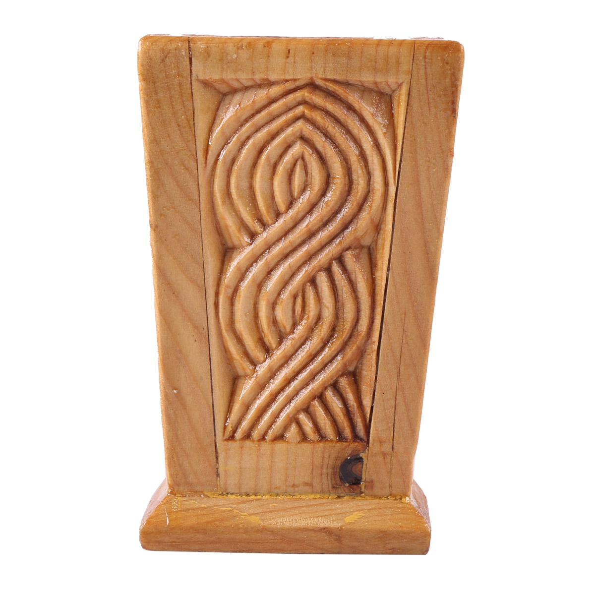 Wooden Pen Holder | Handcrafted Pen Stand 